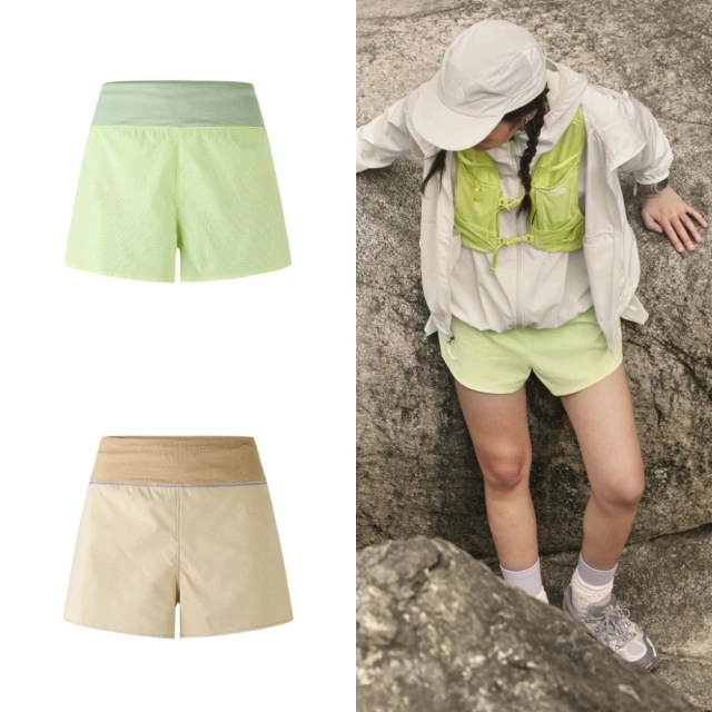 【The North Face 官方旗艦】男女款機能戶外舒適短褲(多款任選)